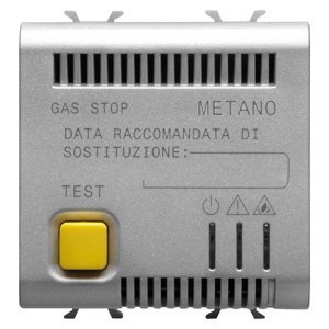 Gewiss Metán gáz érzékelő - 12V AC/DC - 2 modulos – titánium - CHORUSMART