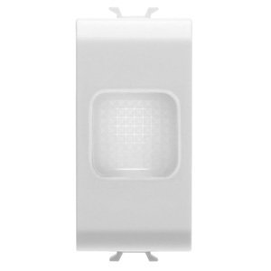 Gewiss Tartalékvilágítási lámpa - 230 V AC 50/60 hz 1h - 1 modulos - Szatén fehér - CHORUSMART