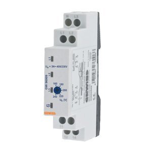 Gewiss Feszültségesés figyelő relé - 3 fázisú rendszerhez - 230/400V ac - 1 modul