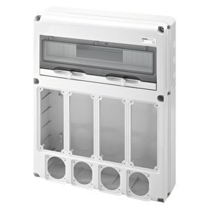 Gewiss Q-din 20 M- 4 mib 16/32A IP67 + 4 miec MAX.3P+T 16A - IP65 termékfotó