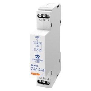 Gewiss Lst - Túlfeszültség védelmi készülék - Telefon ÉS adat hálózatokhoz - 10KA 50V - 1 modul