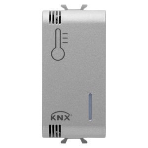 Gewiss Hőmérséklet érzékelő - Knx - 1 modulos - Titánium - CHORUSMART