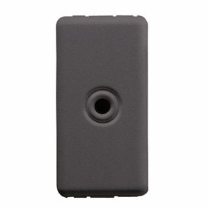 Gewiss Kábelkivezető 1 férőhely - Átmérő: 4 ÉS 8 mm - 1 modul - System black termékfotó