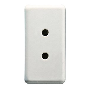 Gewiss SELV csatlakozó-aljzat - 2P 6A 24V - 1 modul - System white