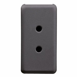 Gewiss SELV csatlakozó-aljzat - 2P 6A 24V - 1 modul - System black
