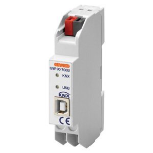 Gewiss KNX/USB interfész IP20 1 modul din sínre szerelhető