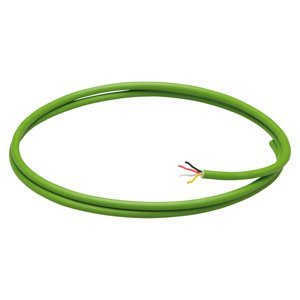 Gewiss Knx busz vezeték - Alacsony füstkibocsátású, zéró halogénkibocsátású szigetelés - 2 vezetős 1x2x0,8 - Átmérő: 5,2MM - CCA-S1A,D0,A1 - Zöld