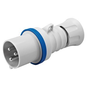 Gewiss Egyenes csatlakozódugó HP - IP44/IP54 - 2P+E 32A 200-250V 50/60HZ - Kék - 6H - Csavaros vezetékbekötésű termékfotó