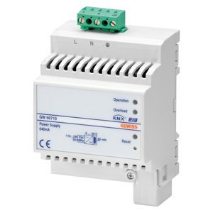 Gewiss Beépített védelemmel ellátott tápegység 220-240V - 50/60 hz - 640mA - IP20 - 4 modulos - Kalapsínre szerelhető