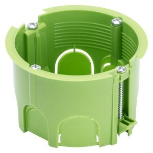 Gewiss Green wall - Kerek süllyesztett kötődobozok - Gipszkarton ÉS mobil falakhoz - Ï 65x45 termékfotó