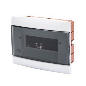 Gewiss Dekoratív kiselosztó - Süllyesztett - Sorkapcsok csatlakoztatására előkészítve - 250X195X26 - Fehér - 8+1/2 modulos termékfotó