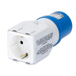 Gewiss System adapter - Háztartási ÉS ipari használatra IP44 - Csatlakozó-aljzat 2P+E 16A 230V ac 50/60HZ - 1 csatlakozó dugó 2P+E 10/16A német szabvány termékfotó