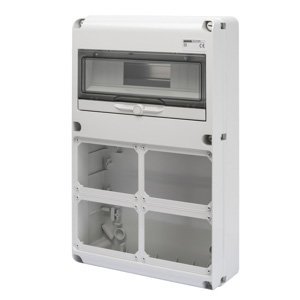 Gewiss Q-din 14 14 modul - 4 modulos vízszintes IB 16/32A sbf IP44 - IP65 termékfotó