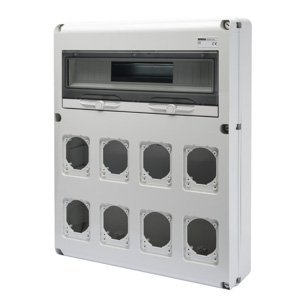 Gewiss Q-din 20 modul - 8 modulos iec 16/32A IP44/67 - IP65 termékfotó
