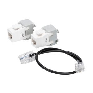 Gewiss Hosszabbító készlet 2 PR.RJ45 CAT.5E+1 kábel