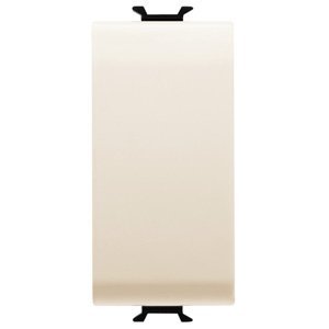 Gewiss Nyomógomb 1P 250V AC - NO 16A - 1 modulos - Elefántcsont színű - CHORUSMART termékfotó