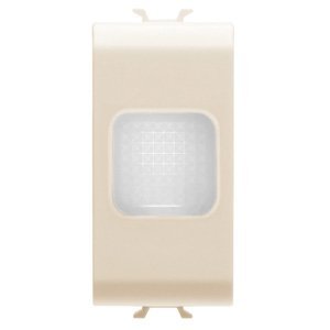 Gewiss Tartalékvilágítási lámpa - 230 V AC 50/60 hz 1h - 1 modulos - Elefántcsont színű - CHORUSMART