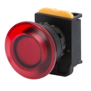 Gewiss Kerek gombafejű nyomógomb átmérő: 40MM rögzítőmechanizmussal megvilágított