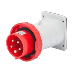 Gewiss Beépíthető süllyesztett egyenes csatlakozódugó - IP67 - 3P+E 32A 380-415V 50/60HZ - Piros - 6H - Csavaros vezetékbekötésű termékfotó