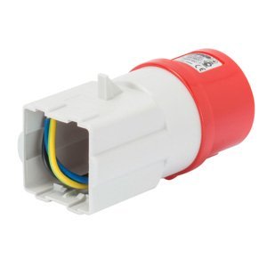 Gewiss System adapter - Háztartási ÉS ipari használatra - Csatlakozó-aljzat 3P+N+E 16A 400V ac 50/60HZ - 2 modulhoz - System sorozat termékfotó