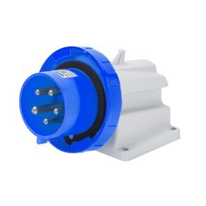 Gewiss 90° felületre szerelhető csatlakozódugó (bemenet) - IP67 - 3P+N+E 32A 200-250V 50/60HZ - Kék - 9H - Csavaros vezetékbekötésű termékfotó