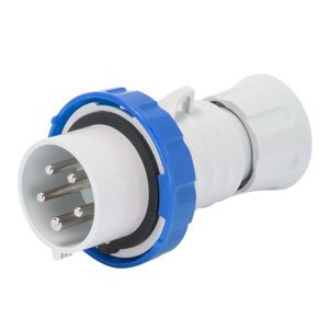 Gewiss Egyenes csatl. dugó HP - Fázisfordítós - IP66/IP67/IP68/IP69 - 3P+N+E 16A 200-250V - Kék - 9H - Csavaros vezetékbekötésű termékfotó