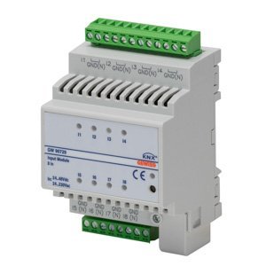 Gewiss 8-CSATORNÁS AC/DC bemeneti modul - Knx - 8 csatornás - IP20 - 4 modulos - Kalapsínre szerelhető