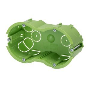 Gewiss Green wall - Kerek süllyesztett kötődobozok - 2+2 férőhely - Gipszkarton ÉS mobil falakhoz - 86x76x53 termékfotó