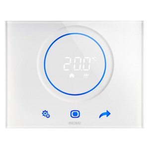 Gewiss Thermo ice termosztát- knx - Falra szerelhető - Fehér - KNX/EASY