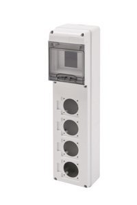 Gewiss Q-din 5M.4 modulos 50X50 10A IP65 termékfotó