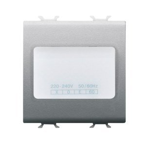 Gewiss Vészvilágító lámpa (autonóm) - 230 V AC 50/60Hz 1h - 2 modulos - Titánium - CHORUSMART