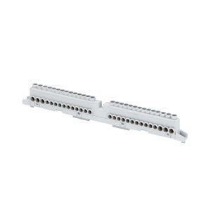 Gewiss Csavaros ÉS/VAGY kapcsos sorkapocs - 80A - IP20 - Kétpólusú - Pólus 1 N/T (3X16)+(17X10) pólus 2 N/T (3X16)+(17X10)