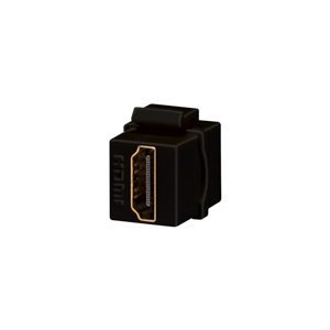 Gewiss Hdmi csatlakozó - Keystone jack - ANYA/ANYA - Fekete