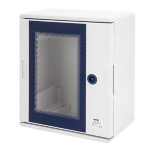 Gewiss Poliészter elosztószekr. zárral szerelt átlátszó ajtóval - 250X300X160 - IP66 - Szürke RAL 7035 termékfotó