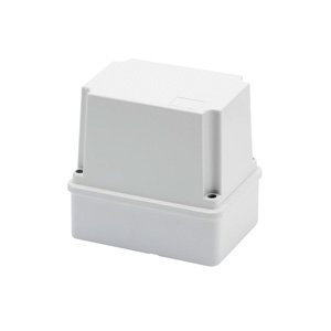 Gewiss Csatlakozódob. magasított, csavaros fedél - IP56 - Belső méretek: 120X80X120 - Sima falak - GWT960ºC - Szürke RAL 7035 termékfotó
