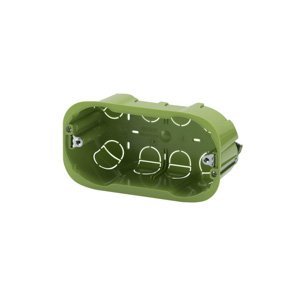 Gewiss Green wall - Nagy férőhely kapacitású téglalap alakú doboz - 4 férőhely - Méretek: 133x73x50 - Halogénmentes termékfotó