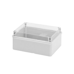 Gewiss Felületre szerelhető kötő- ÉS szerelvénydobozok - Norm., átlátszó fedél - IP56 - Belső méretek: 150X110 X70 - Sima falakkal termékfotó