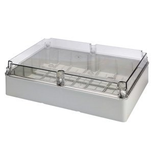 Gewiss Felületre szerelhető kötő- ÉS szerelvénydobozok - Norm., átlátszó fedél - IP56 - Belső méretek: 460X380X120 - Sima falakkal termékfotó