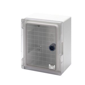 Gewiss Vízmentes elosztószekr. átlátszó ajtóval ÉS zárral - Gwplast 120 - 200X254X135 - IP55 - Szürke RAL 7035 termékfotó