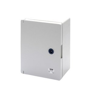 Gewiss Vízmentes elosztószekr. teli ajtóval ÉS zárral - Gwplast 120 - 200X254X135 - IP55 - Szürke RAL 7035 termékfotó