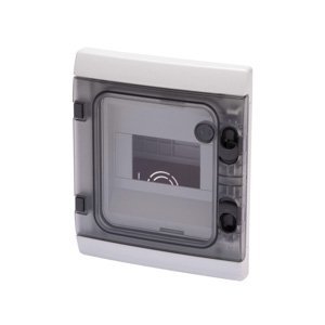 Gewiss Vízmentes süllyeszthető moduláris elosztószekrény - 6 modul - IP55 szürke RAL 7035 termékfotó