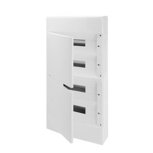 Gewiss Sima falú dekoratív elosztószekr. - Sorkapoccsal N 2 X [(3X16)+(17X10)] E 2 X [(3X16)+(17X10)] - Teli ajtó- (18X4) 72M IP40 termékfotó