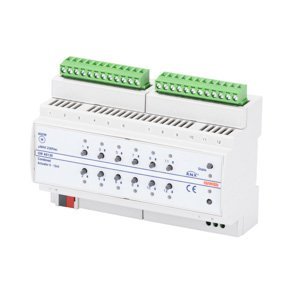 Gewiss Kapcsoló ÉS redőnyvezérlő aktuátor - 6/12 csatorna - 8AX - Kézi működtetésű - Knx - IP20 - 8 modul- kalapsínre szerelhető