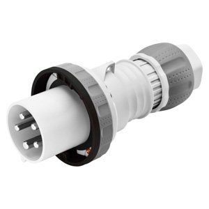 Gewiss Egyenes csatlakozódugó HP - IP66/IP67/IP68/IP69 - 2P+E 125A 480-500V 50/60HZ - Fekete - 7H - Vezetékbekötés termékfotó