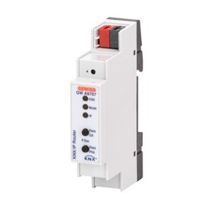 Gewiss KNX/IP router - IP20 - 1 modulos - Kalapsínre szerelhető