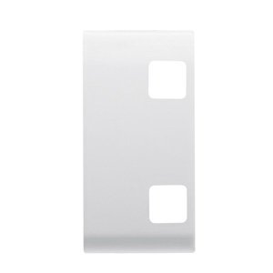 Gewiss Cserélhető billentyű nyomógombos panelhez - 2 jelzőfényezhető szimbólum lencsével szerelendő - 1 modulos - Fehér - CHORUSMART