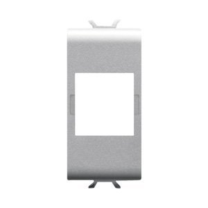 Gewiss Adatkábel csatlakozó adapter - Systimax commscope - 1 modulos - Titánium - CHORUSMART
