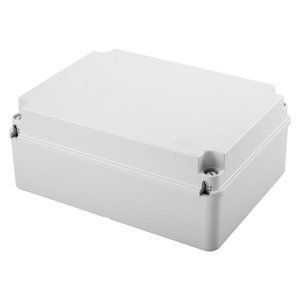 Gewiss Csatlakozódob. norm. magasság, teli, csavaros fedél - IP56 - Belső méretek: 300X220X120 - Sima falak - Szürke RAL 7035 termékfotó