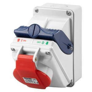 Gewiss Combibloc - Hátlappal - IP44 - 3P+N+E 16A 400V 6H termékfotó