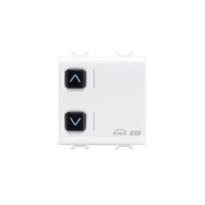 Gewiss Redőny aktuátor - 1 csatornás - 6A - Knx - 2 modulos - Fehér - CHORUSMART termékfotó